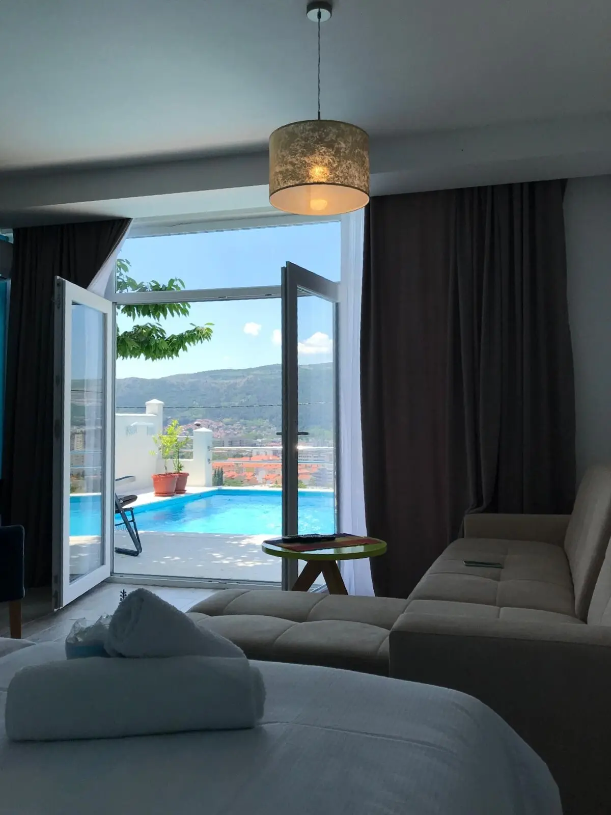 Sunset apartments with private pool and views
