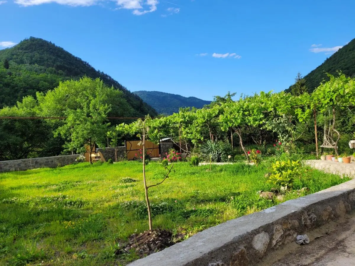 Family hotel mountain panorama