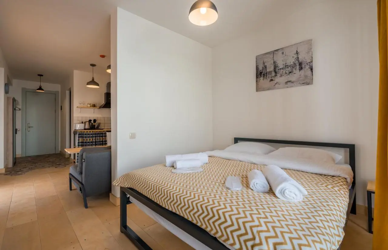 New Gudauri Atrium Apartments with Kitchen