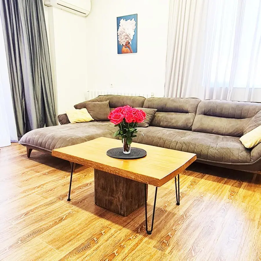 Bright and Airy Apartment Free Wi-Fi Open Space 3-Rooms 2-Balconies