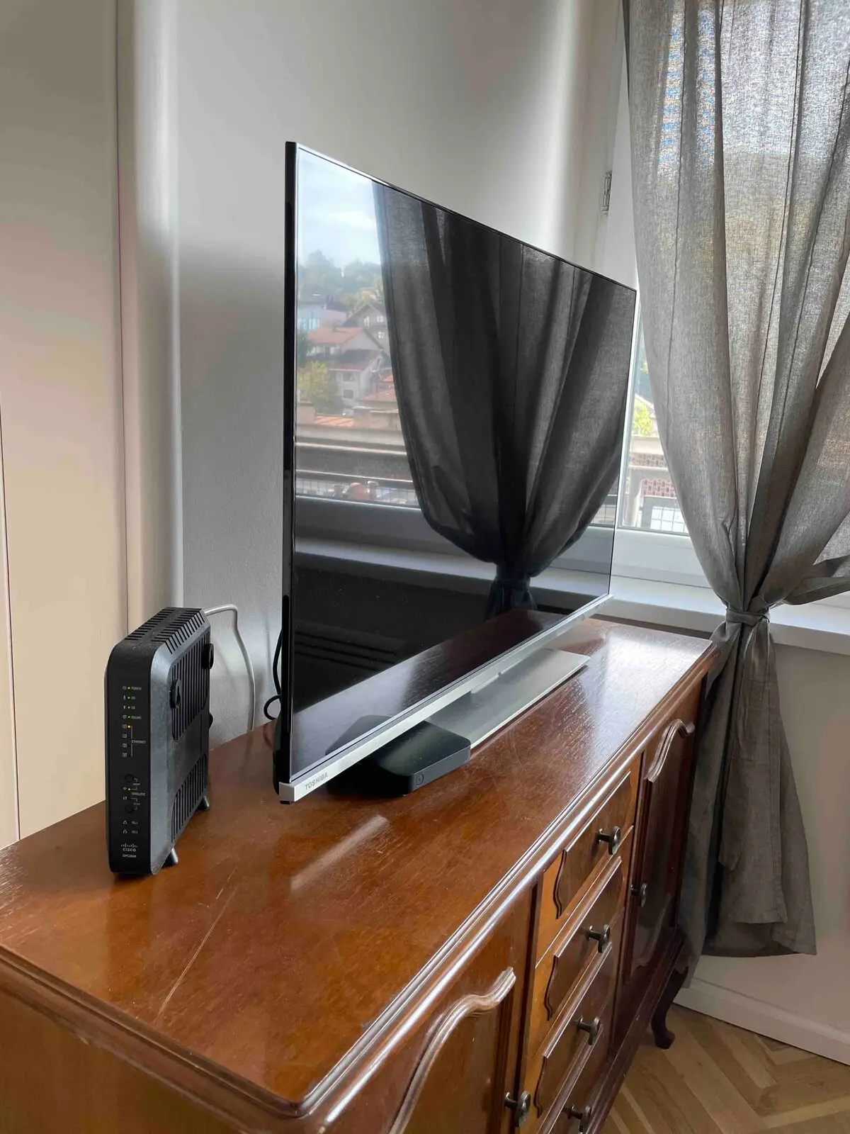 Nice apartment in the heart of city, with a view