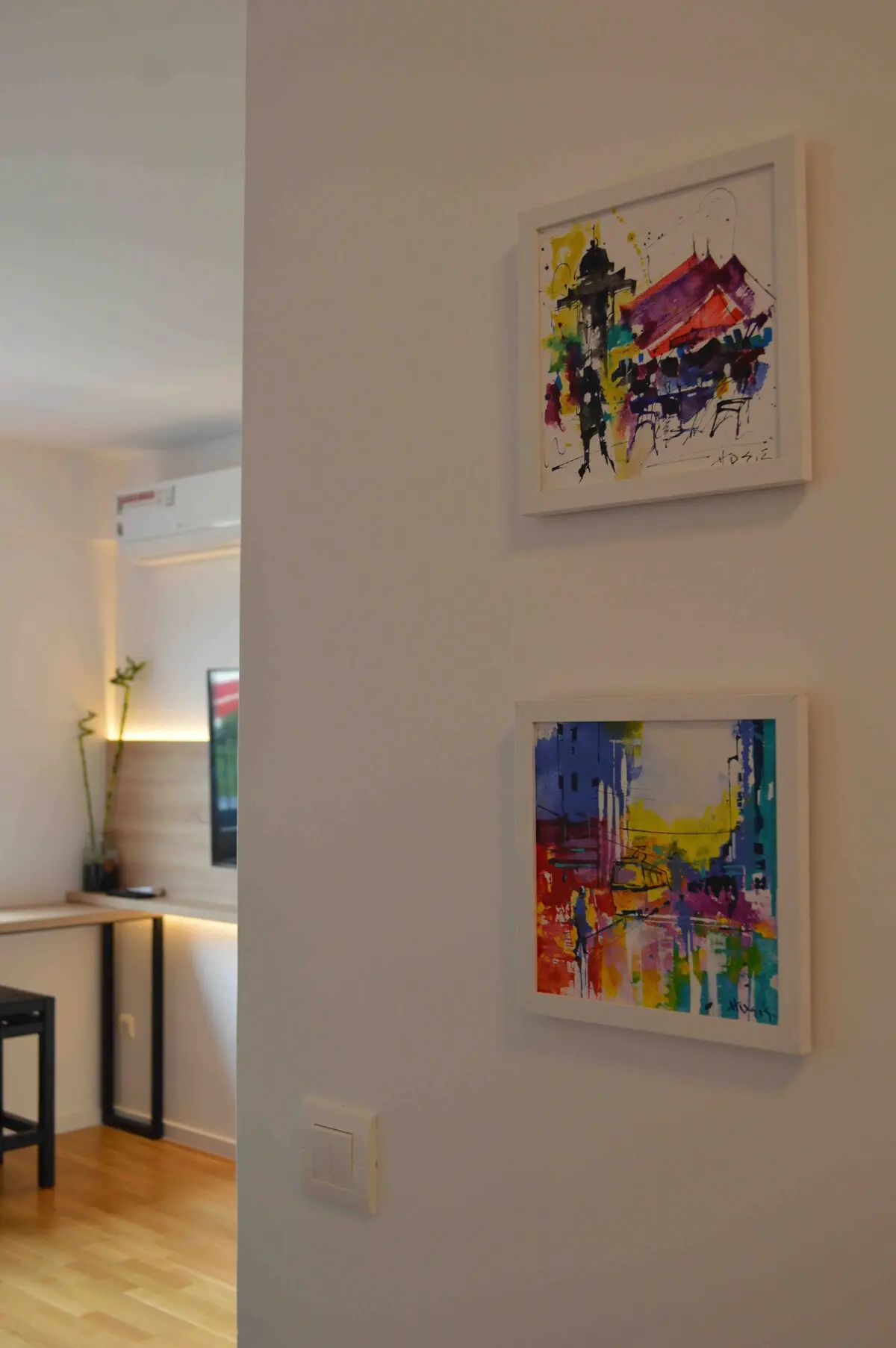 Modern brand new studio@top location+balcony view