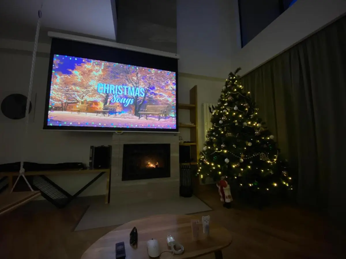 George Snow Apartments in New Gudauri - fireplace, 50m to Gondola lift
