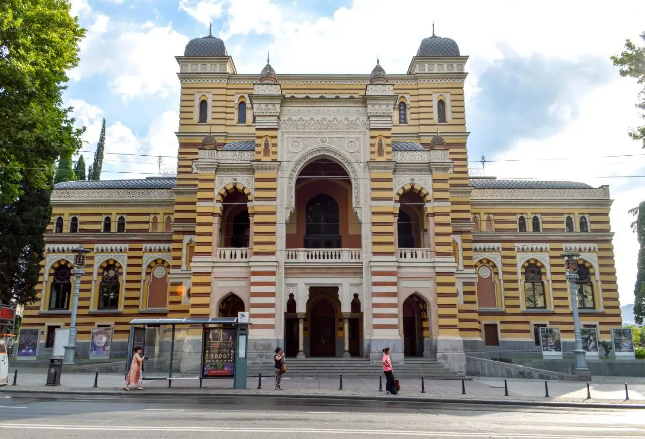 Behind the Parliament Building