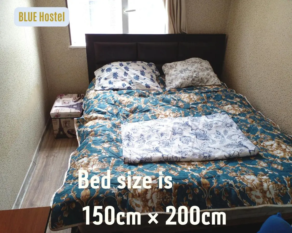 BLUE Hostel - check message after booking