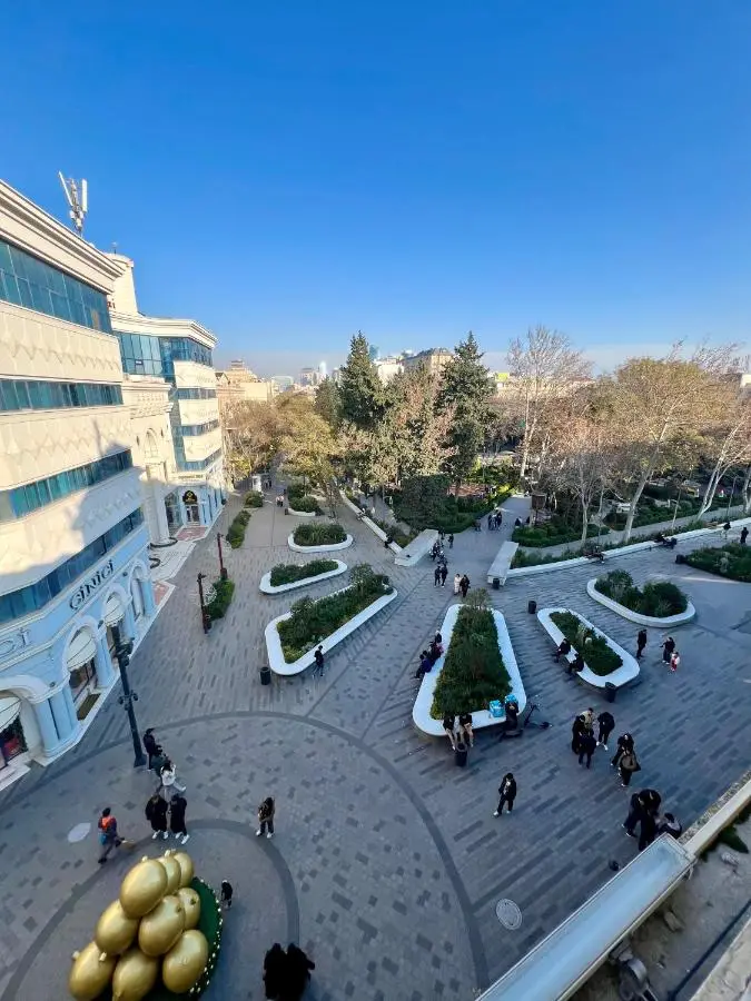 Luxury Apartment with Large Terrace & Park View on Nizami str