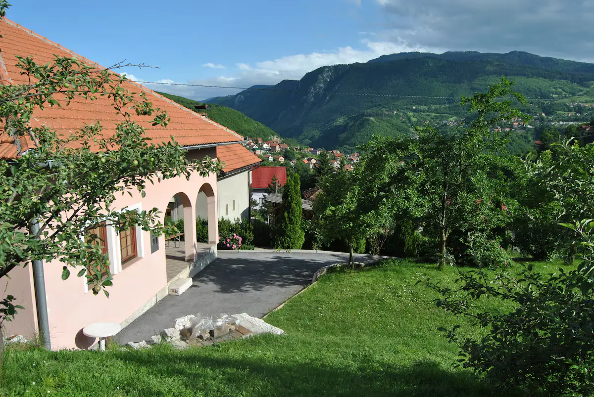 House with large garden in Sarajevo