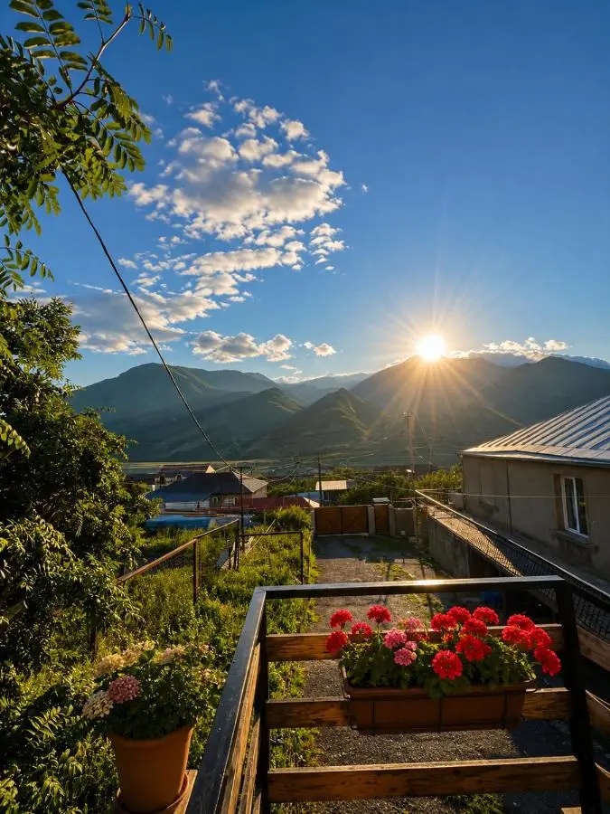 Relax Kazbegi Panoramic Mountain View