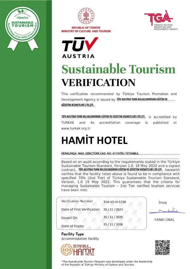 Hamit Hotel Istanbul - Special Category