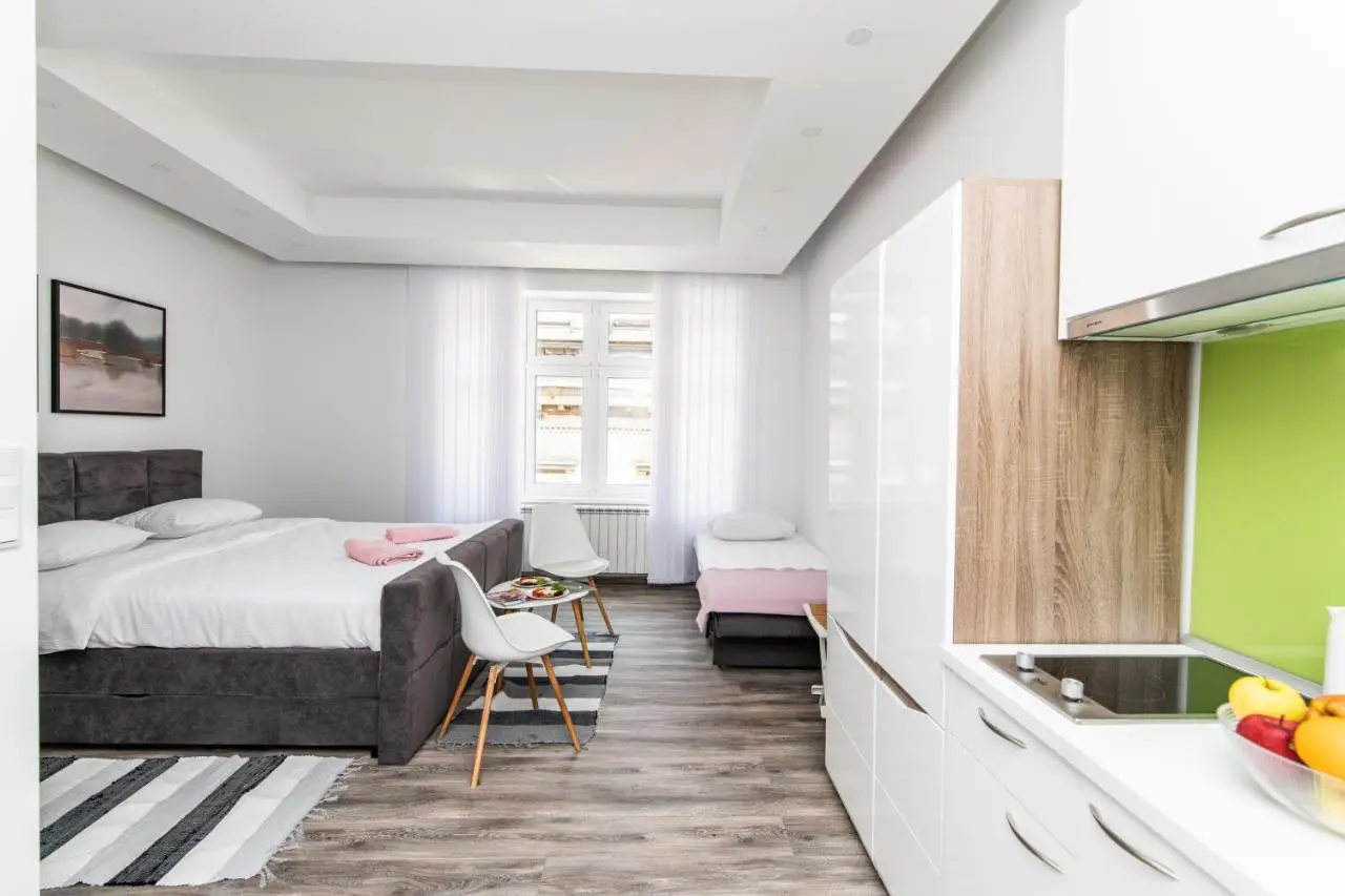 Modern studio for 3 people in the Heart of the City Center