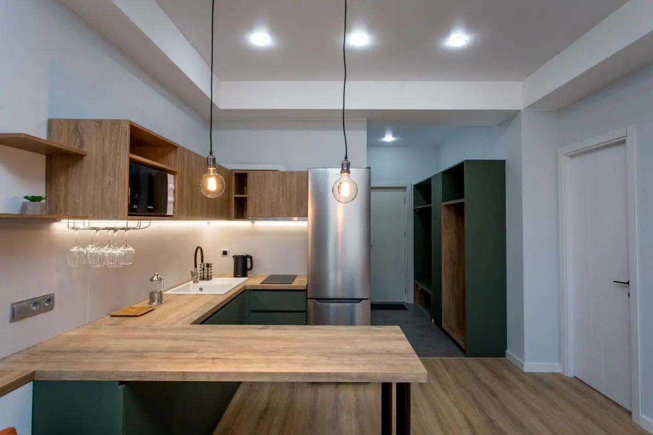 Light and stylish 2 bedroom apartment near the Gondola lift in New Gudauri