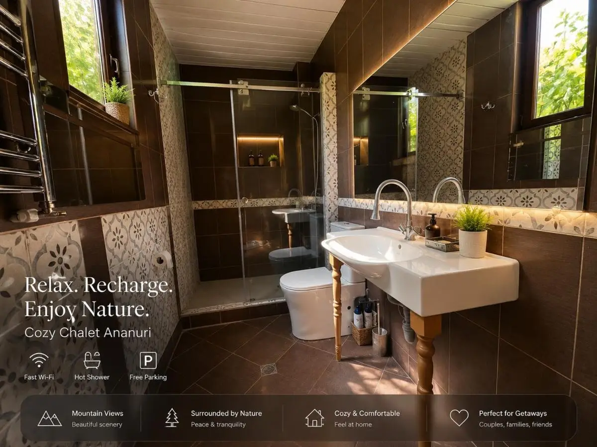 ❆cozy, 4 BR. Villa in Ananuri❆