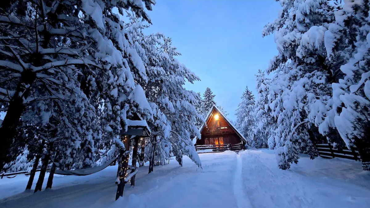 Cozy Forest Hut near Sarajevo with outdoor hot tub