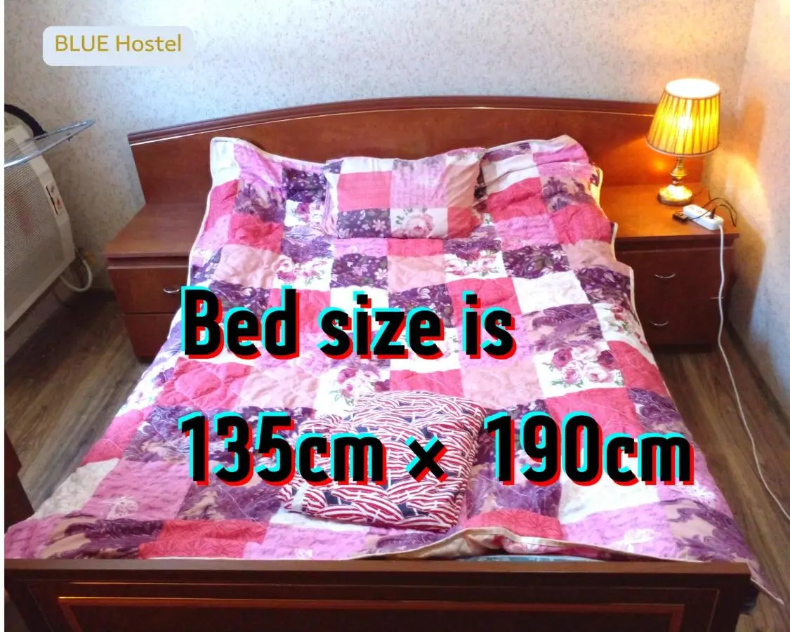 BLUE Hostel - check message after booking