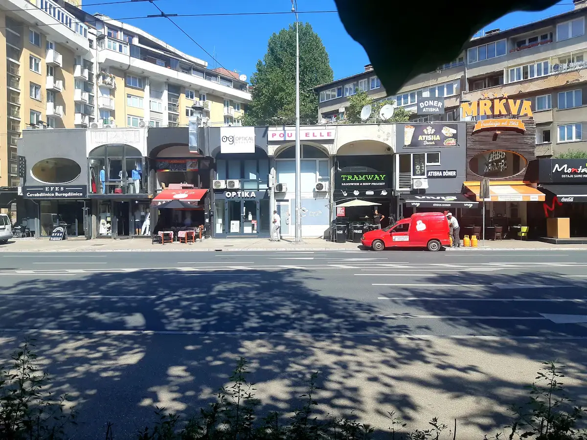 Near downtown but in a quiet area