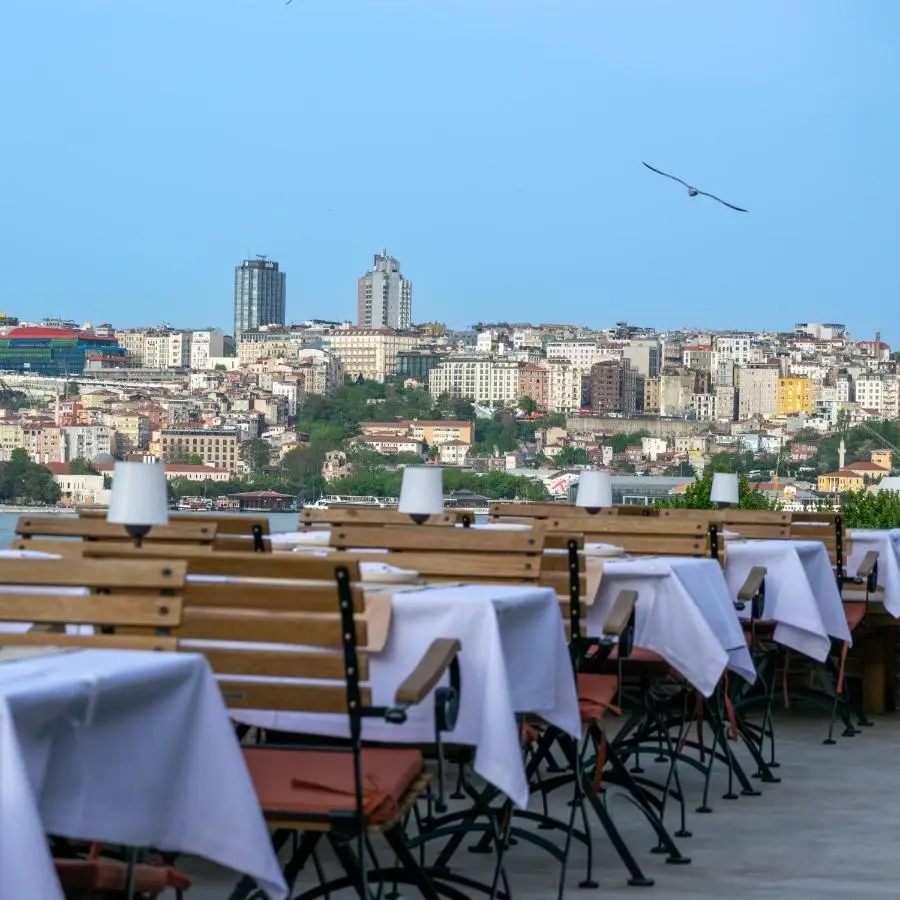 Istanbul Old City Colorful Houses Balat PETRION Hotel
