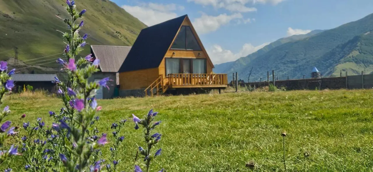Mountain hut in Kazbegi