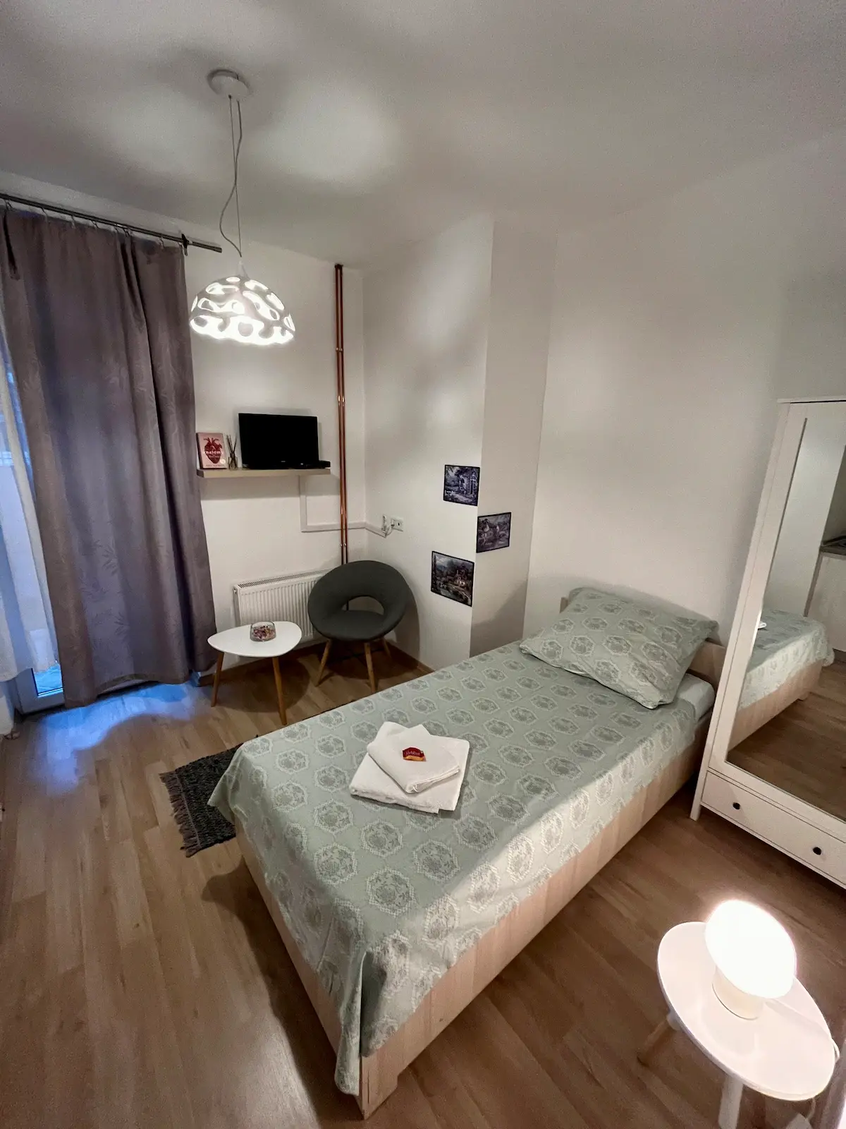 Studio Apartment Gray