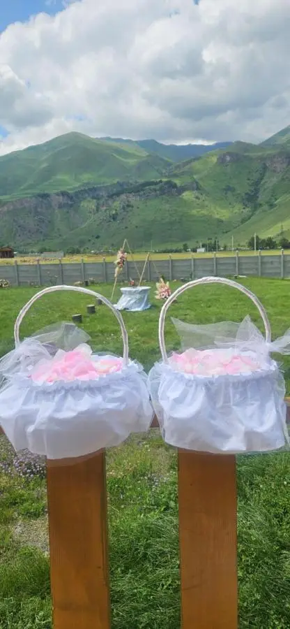 Mountain hut in Kazbegi