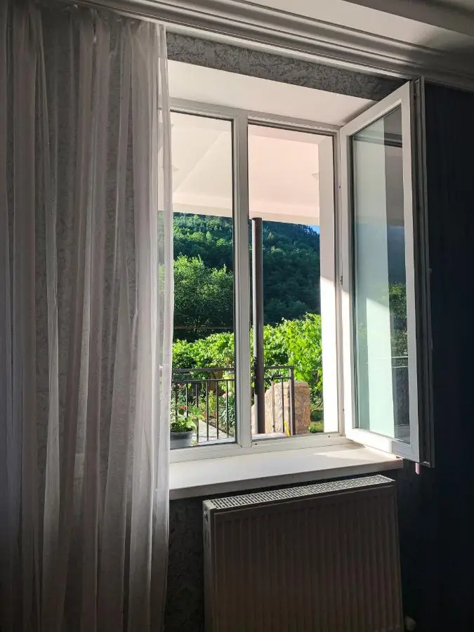 Family hotel mountain panorama