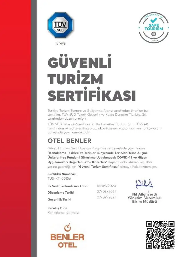 Benler Otel Laleli ISTanbul