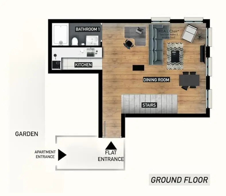 Stylish Triplex Apartment in The Heart of Izmir