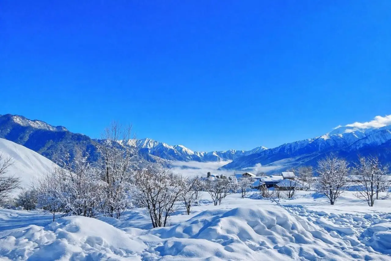 Gudauri Deka House, Balcony & Mountain Views