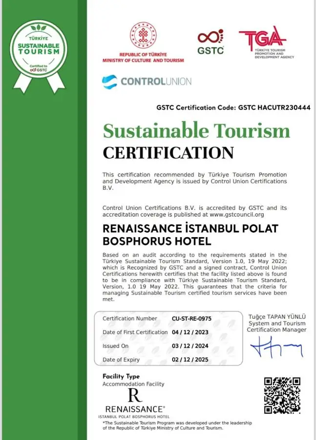Renaissance Istanbul Polat Bosphorus Hotel