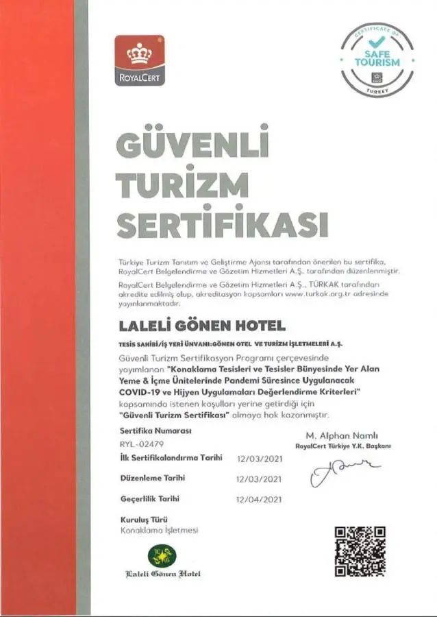 Laleli Gonen Hotel