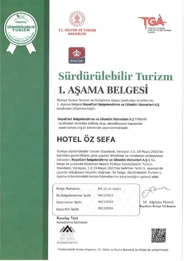 HOTEL ÖZSEFA