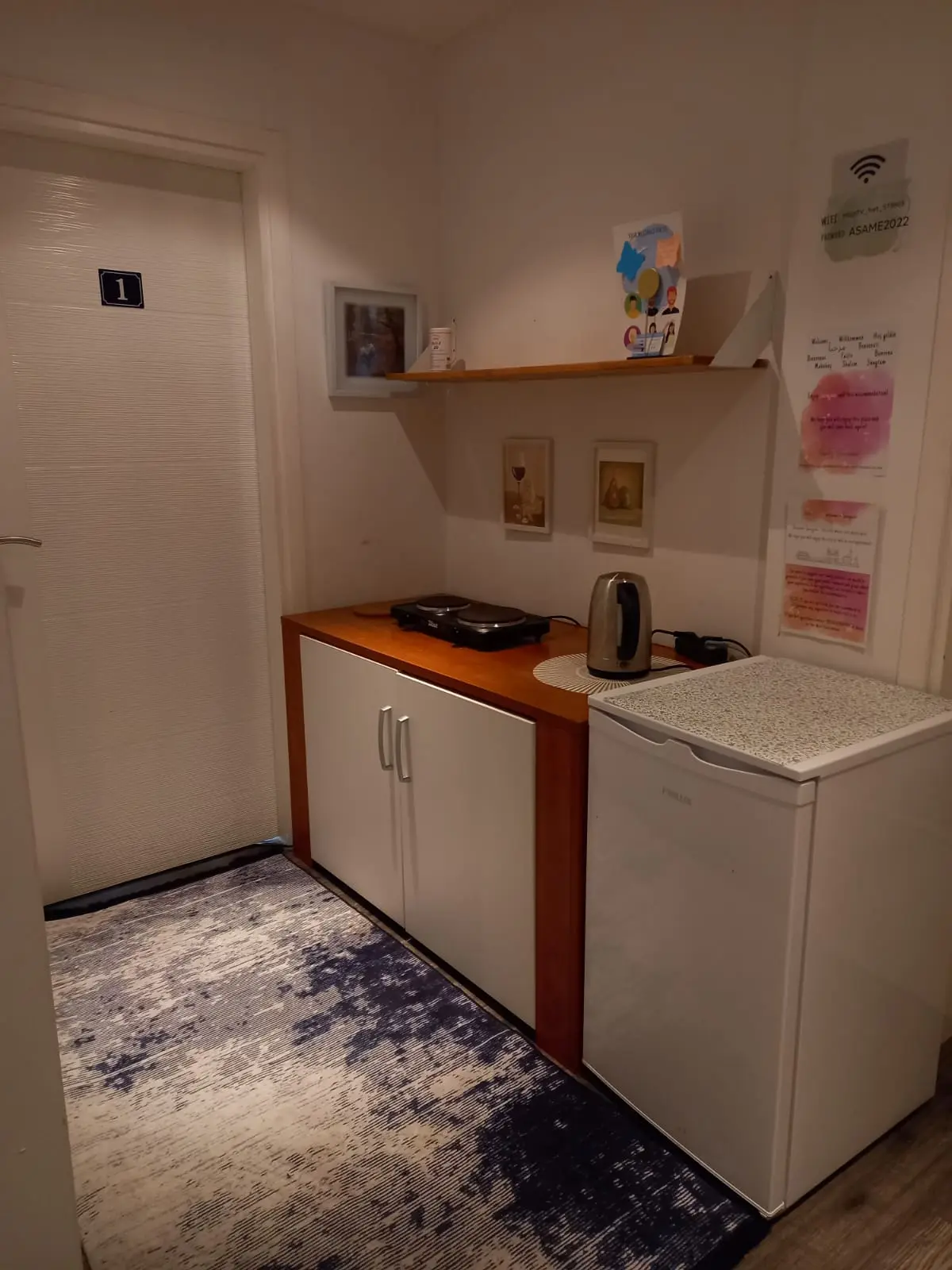 Big room(2beds), balcony,Wi-Fi & parking