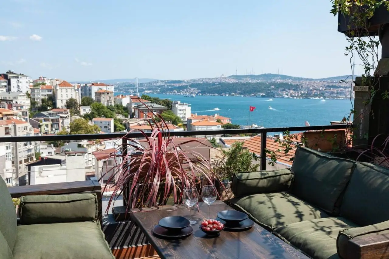 Panoramic Sea View Loft with Terrace BBQ
