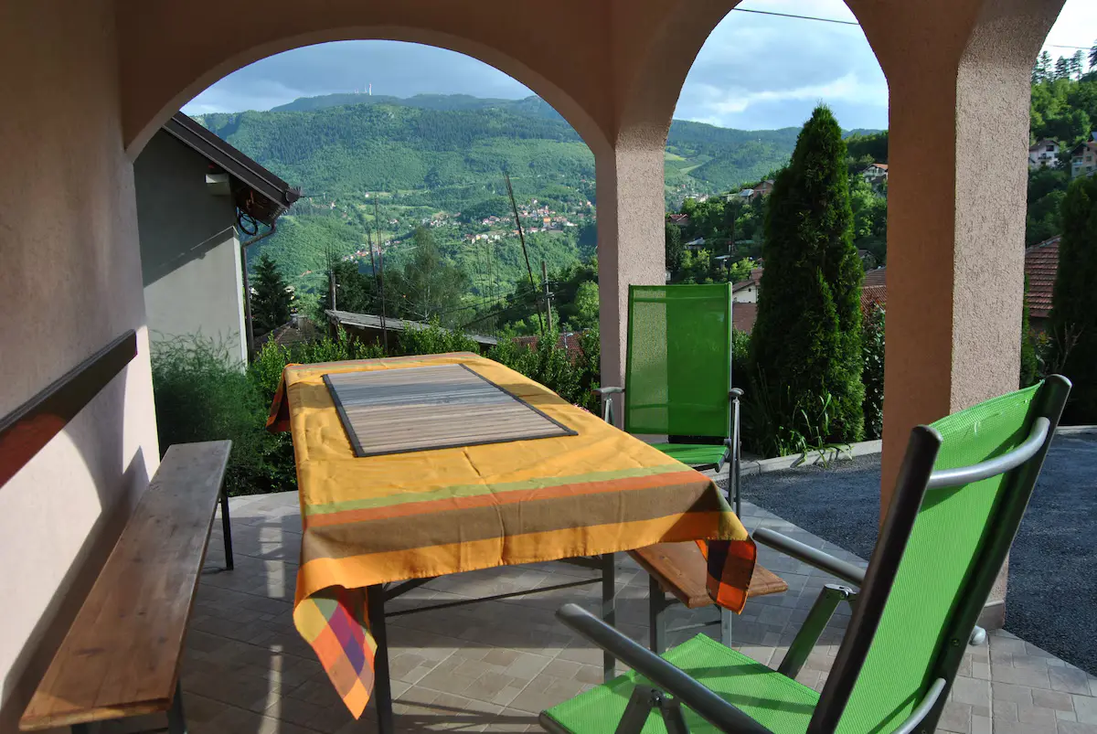 House with large garden in Sarajevo