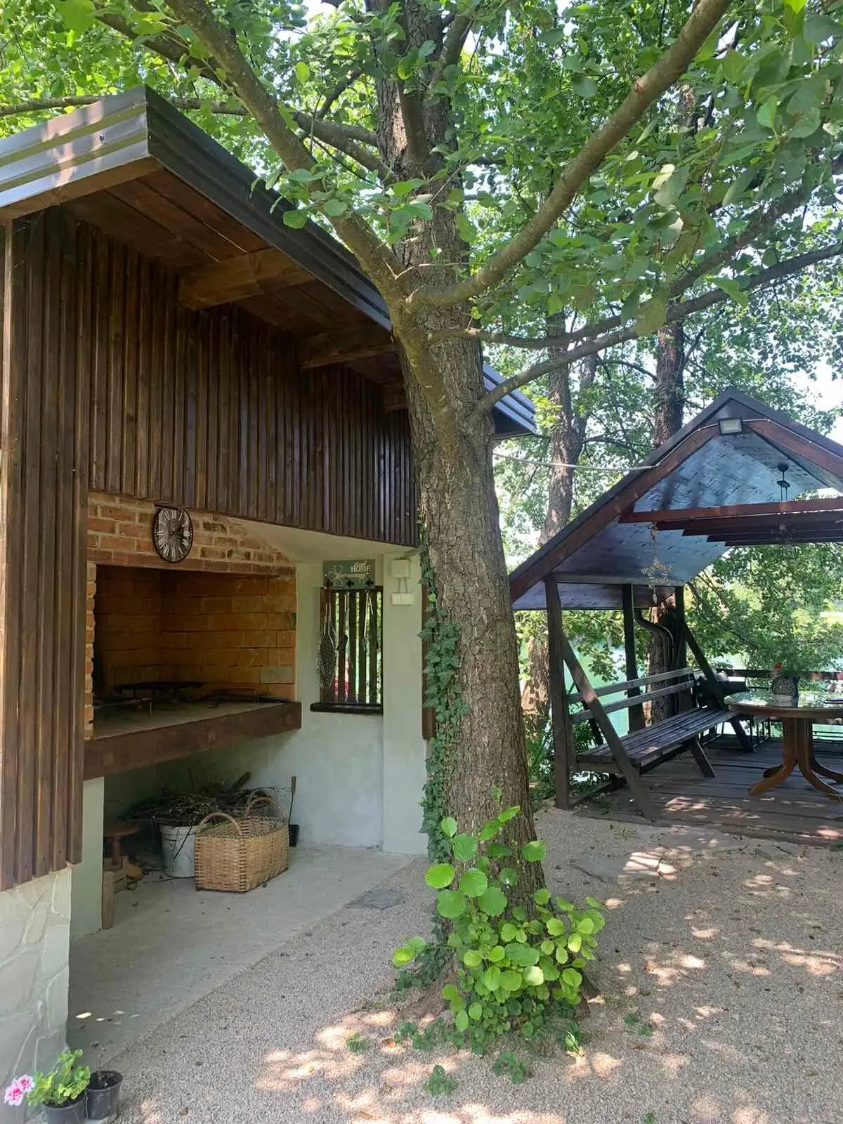House on the river Una