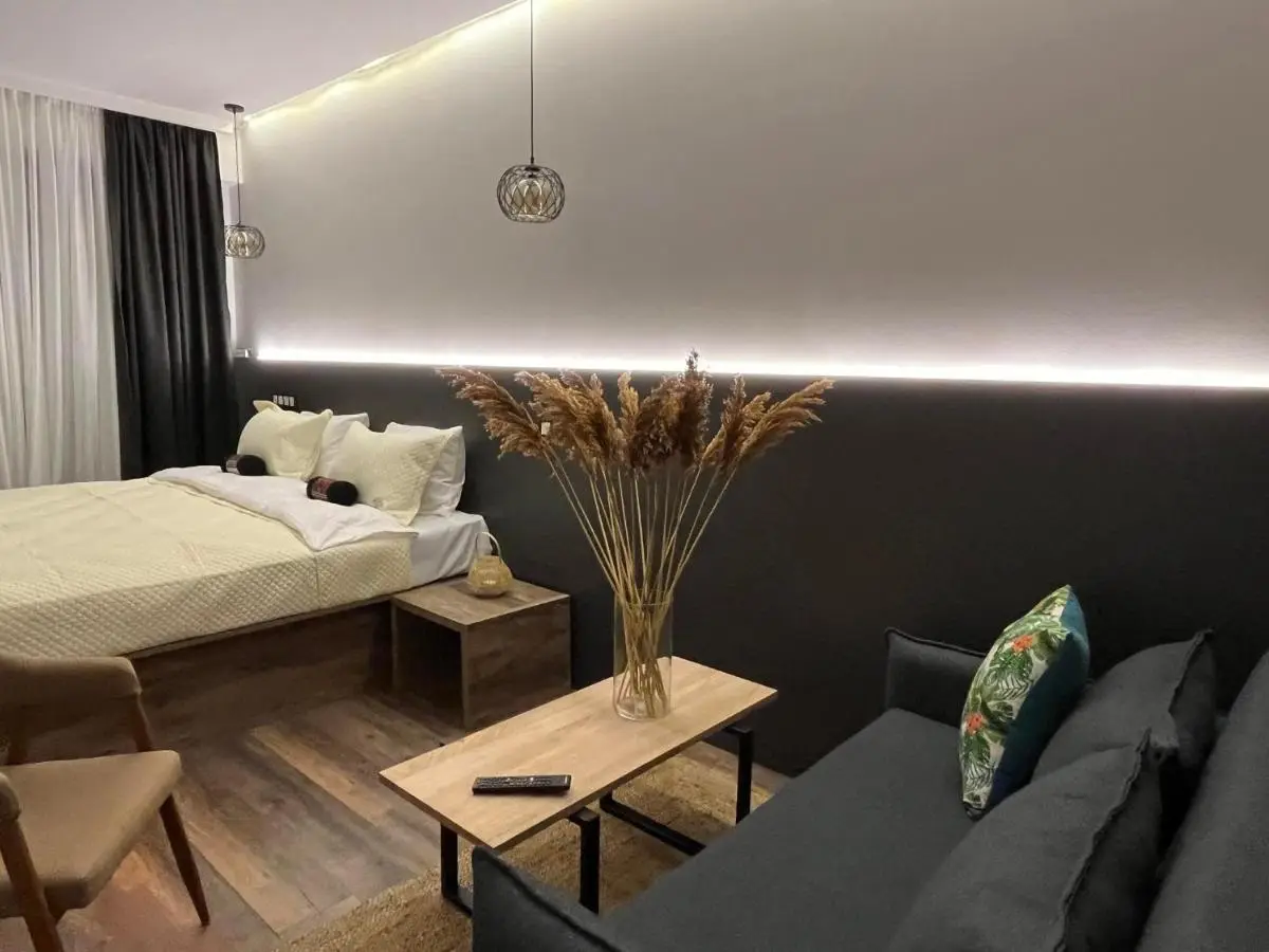 Luxury hotel room with amazing views