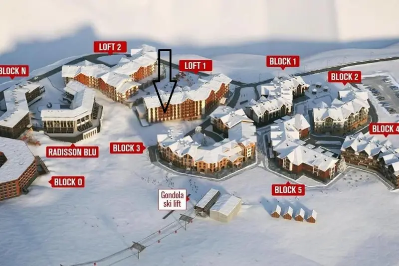 Best location new Gudauri and Own park place!!