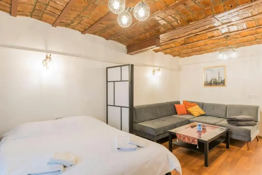 Beautiful 1 Br Apt. w/AC 400 meters Taksim Square