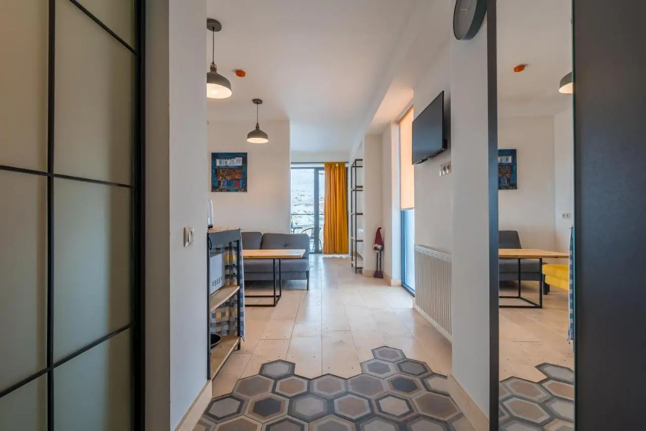 New Gudauri Atrium Apartments with Kitchen