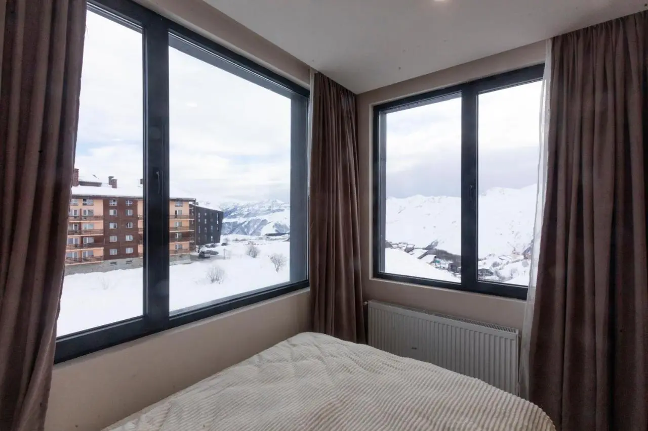 Cozy 2 bedroom apartment in the Gudauri centre - ski in/ ski out