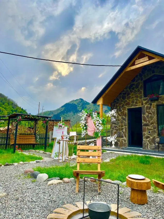 Woodlandia Borjomi with Hot Tub and Private Garden