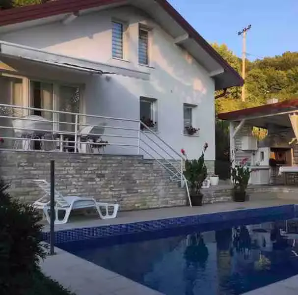 House with a swimming pool