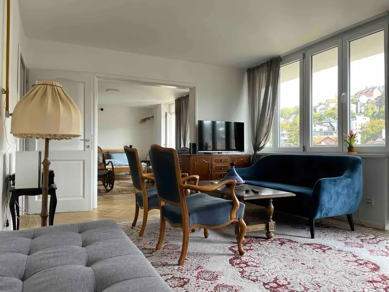 Nice apartment in the heart of city, with a view