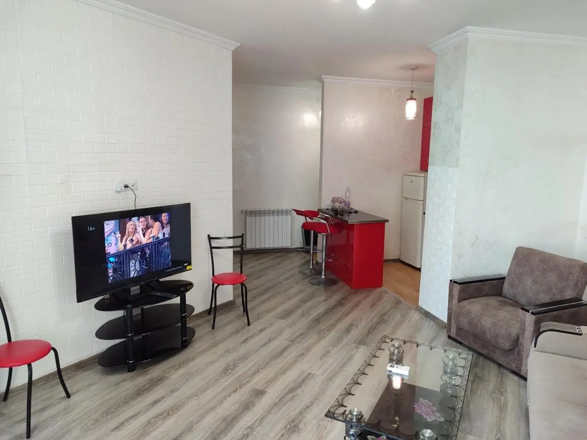 Three rooms appartment with two separate sleeping rooms.
