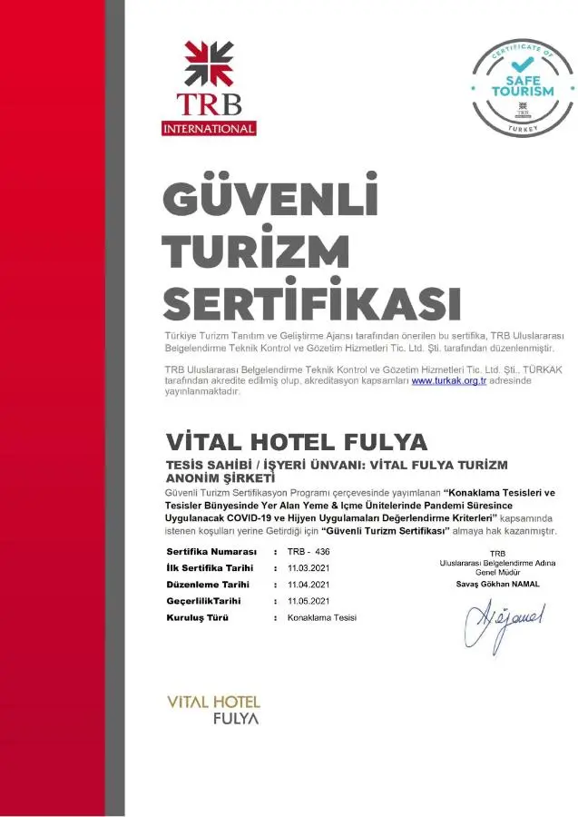Vital Hotel Fulya Istanbul Sisli