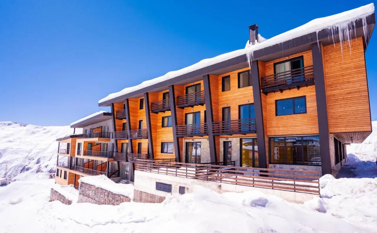 Cozy 2 bedroom apartment in the Gudauri centre - ski in/ ski out