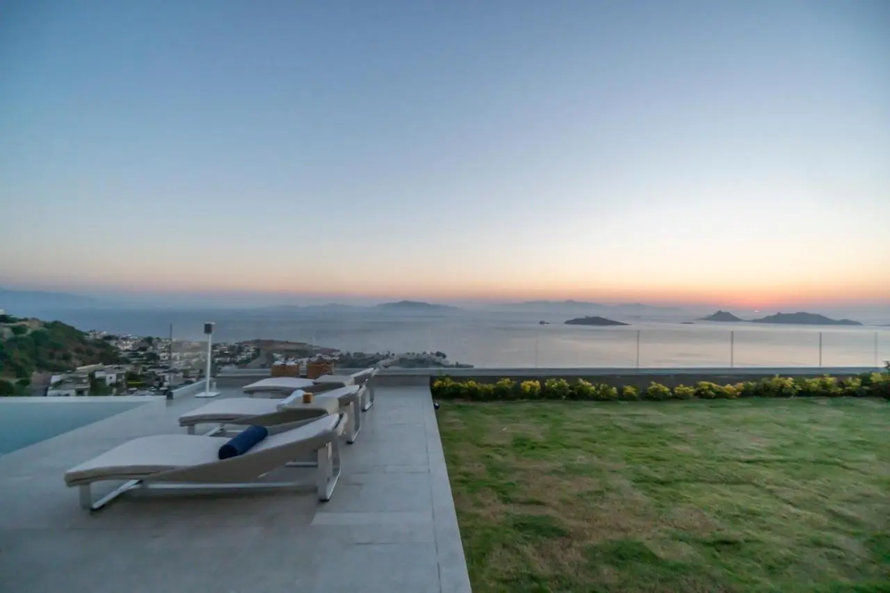 Villara Ultra Luxury Private Villa in Bodrum Daily Housekeeping Private Cook Chauffeur Service