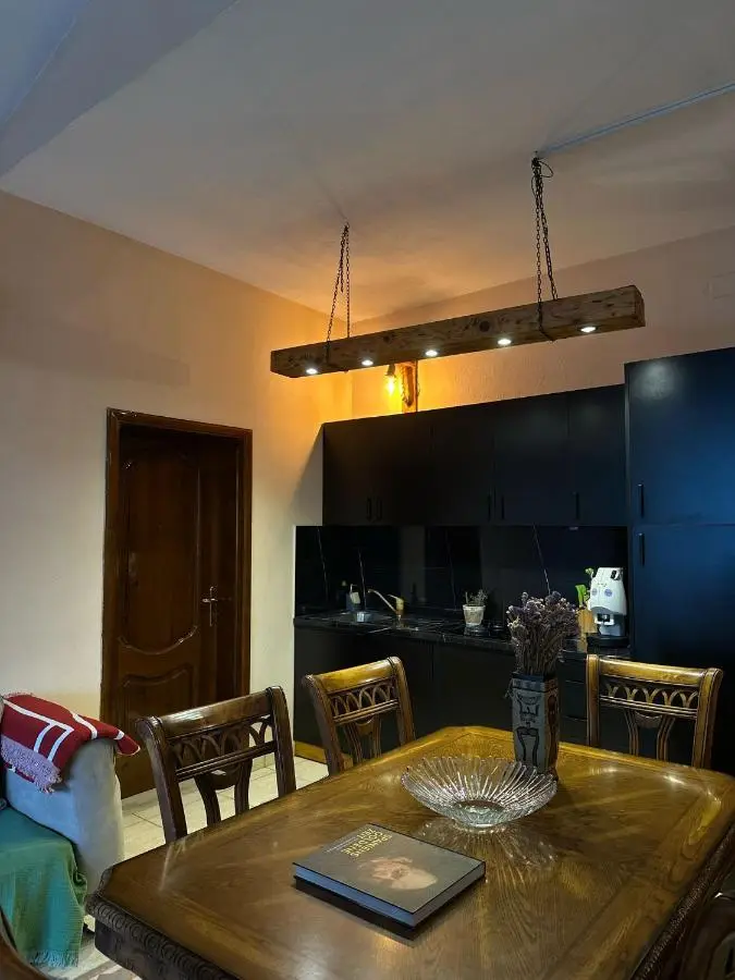 Cozy big apartment with balcony