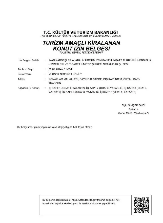 İnanlar Airport Residence Trabzon
